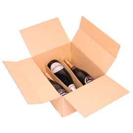 CJTO CAJA HORIZONTAL  + SEPARADOR 6 BOT CAVA